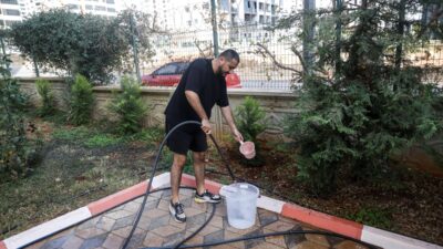 MERSİN (AA) – Mersin'de altyapı çalışmaları sırasında oluşan arıza nedeniyle