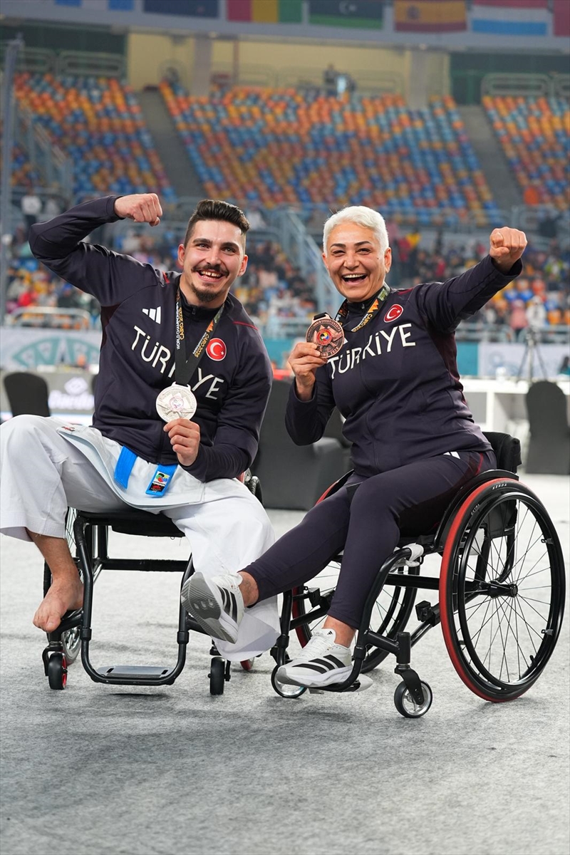 ANKARA (AA) – Mısır'da düzenlenen 27. Dünya Karate Şampiyonası'nda milli