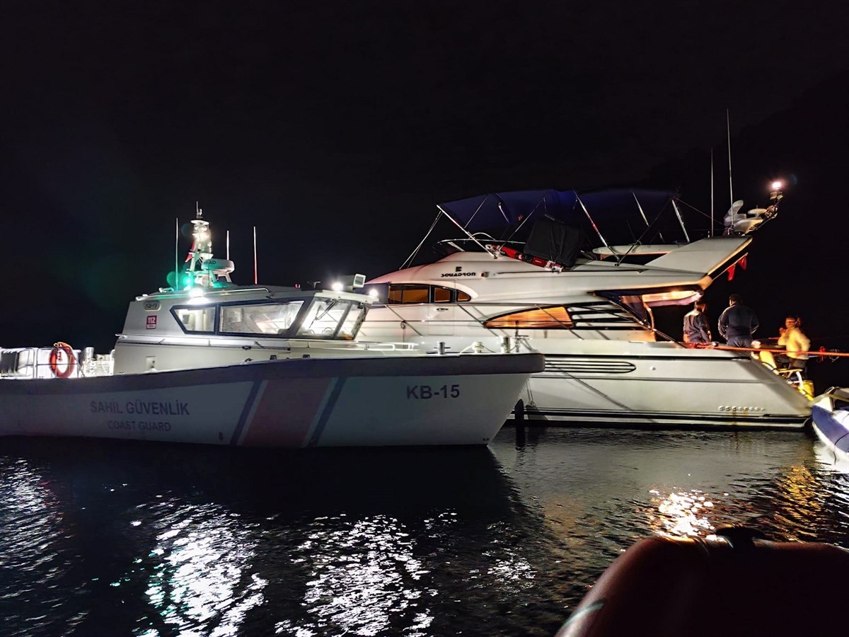 MUĞLA (AA) – Muğla'da iki motoryata düzenlenen operasyonda 310 şişe