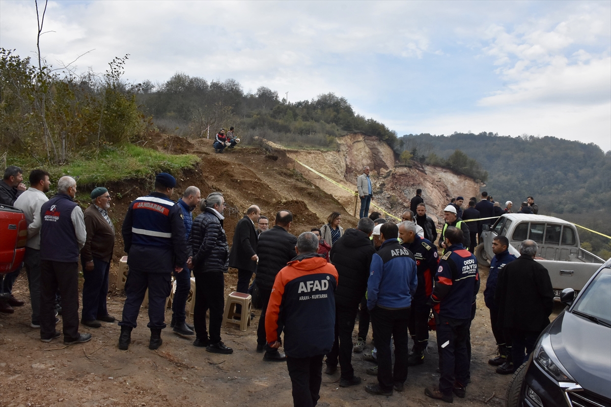 ORDU (AA) – Ordu'da, 5 Kasım'da Fatsa-Çatalpınar kara yolundaki bir