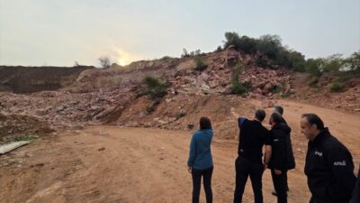 TRABZON (AA) – Karadeniz Teknik Üniversitesi (KTÜ) Heyelan Uygulama ve