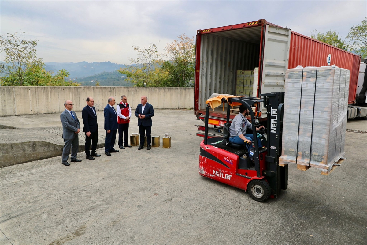 ORDU (AA) – Ordu'da üretilen 8 ton 827 kilogram bal,