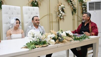 OSMANİYE (AA) – Osmaniye'nin Kadirli ilçesinde dünyaevine "11.11.2025"te girmek isteyen