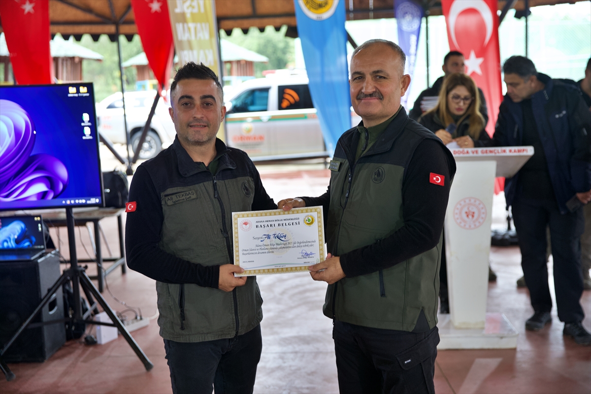 OSMANİYE (AA) – Osmaniye'nin Kadirli ilçesinde orman personeli için organize