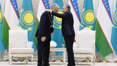 TAŞKENT (AA) – Özbekistan'ın başkenti Taşkent'te, Özbekistan-Kazakistan Devletlerarası Yüksek Konseyi