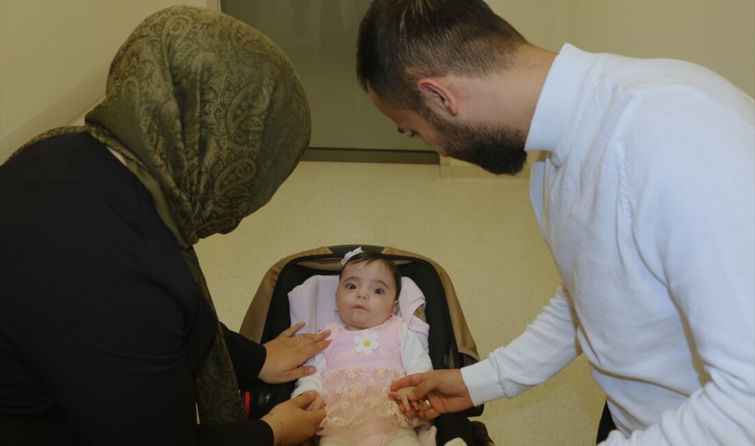 - Adana Şehir Eğitim ve Araştırma Hastanesi'nde erken doğması nedeniyle