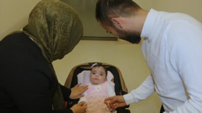 - Adana Şehir Eğitim ve Araştırma Hastanesi'nde erken doğması nedeniyle