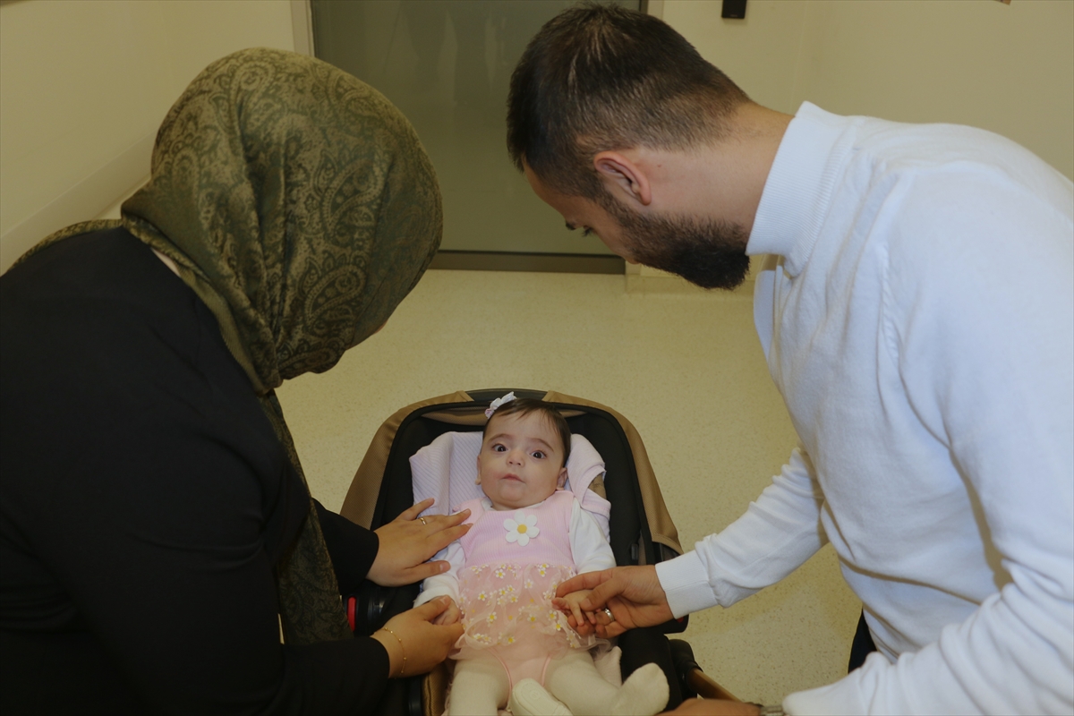 - Adana Şehir Eğitim ve Araştırma Hastanesi'nde erken doğması nedeniyle