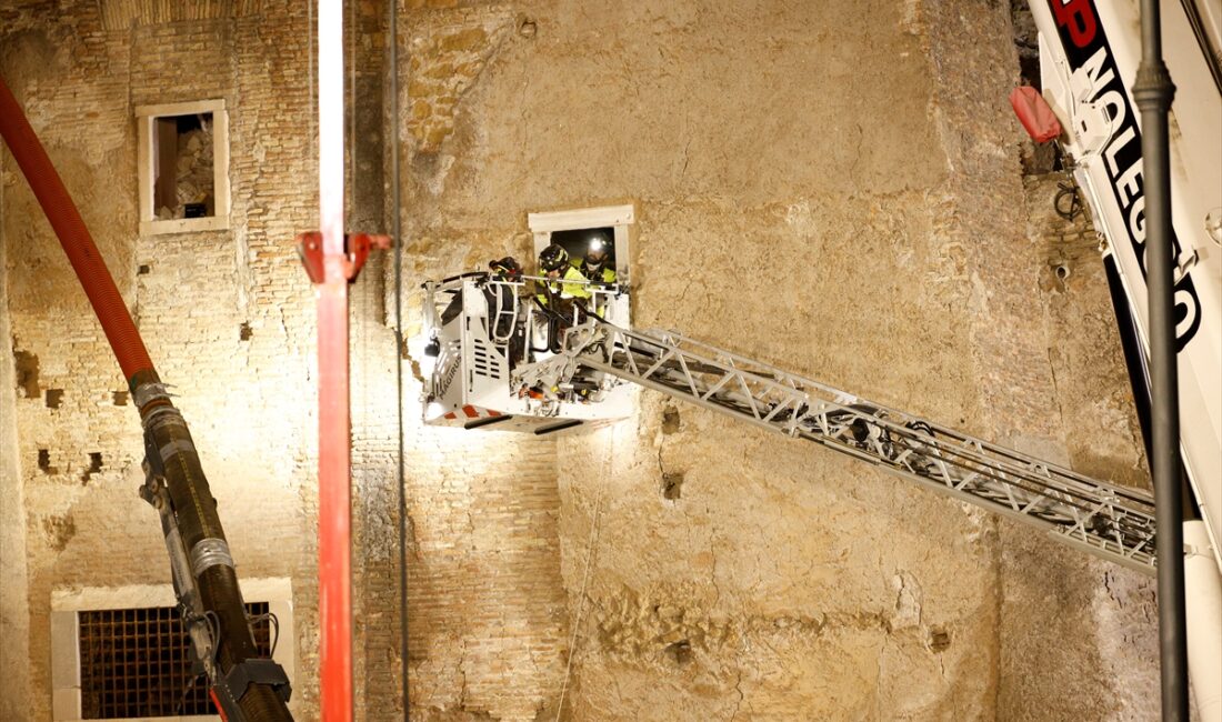 ROMA (AA) – İtalya'nın başkenti Roma'da Orta Çağ'dan kalma "Torre