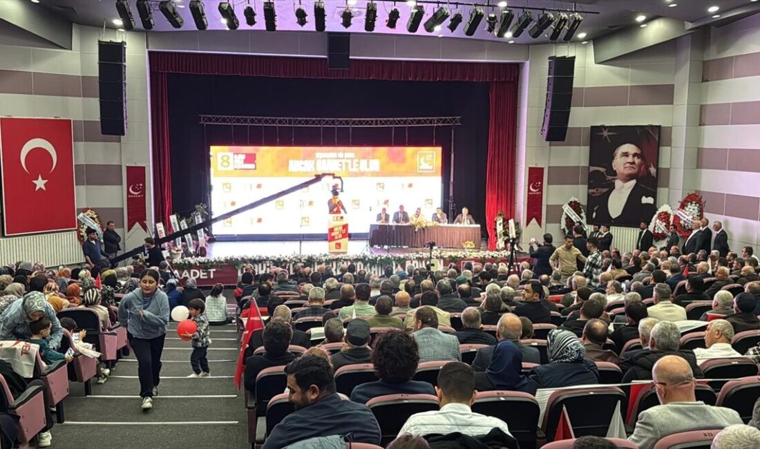 TEKİRDAĞ (AA) – Saadet Partisi, 8. Çorlu İlçe Kongresi, Genel
