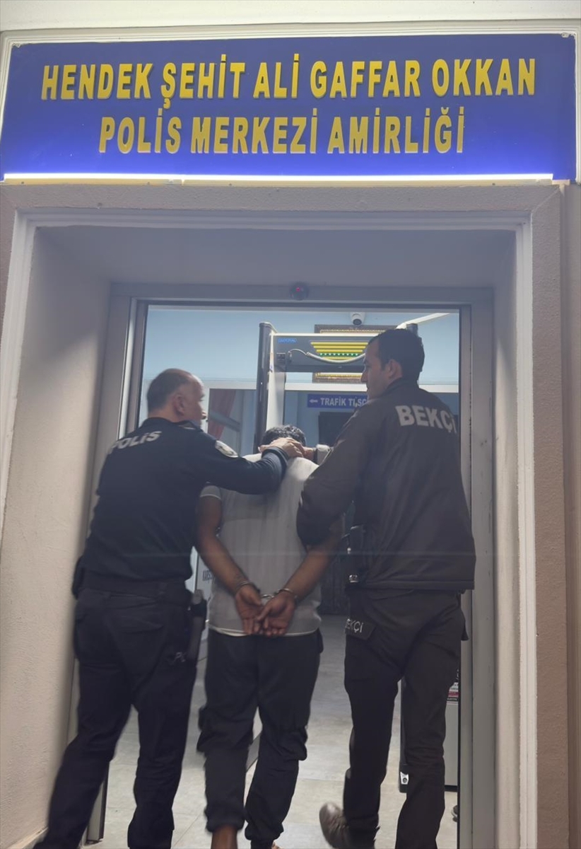 SAKARYA (AA) – Sakarya'nın Hendek ilçesinde yakalanan haklarında kesinleşmiş hapis