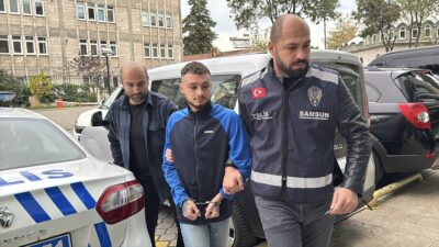 SAMSUN (AA) – Samsun'un İlkadım ilçesinde bir kişiyi bıçakla yaralayan