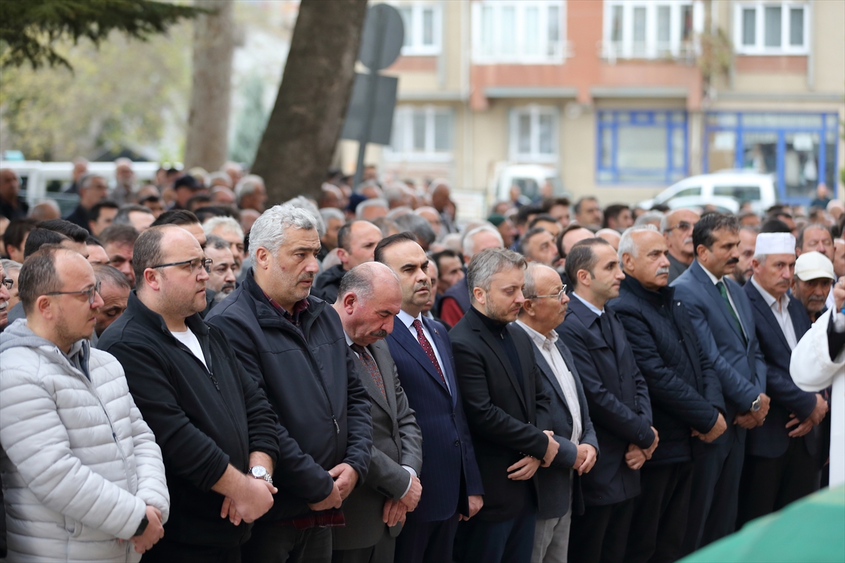 - Cenaze törenine Sanayi ve Teknoloji Bakanı Mehmet Fatih Kacır