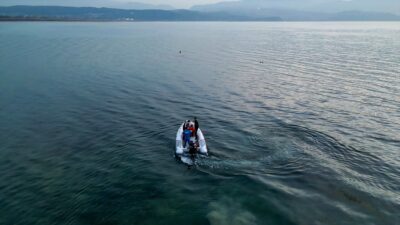 SAKARYA (AA) – Sakarya Büyükşehir Belediyesi, Sapanca Gölü'nün bazı kesimlerinde