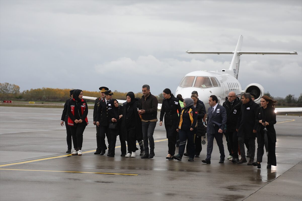 SAMSUN (AA) – Azerbaycan-Gürcistan sınırında düşen Milli Savunma Bakanlığına ait