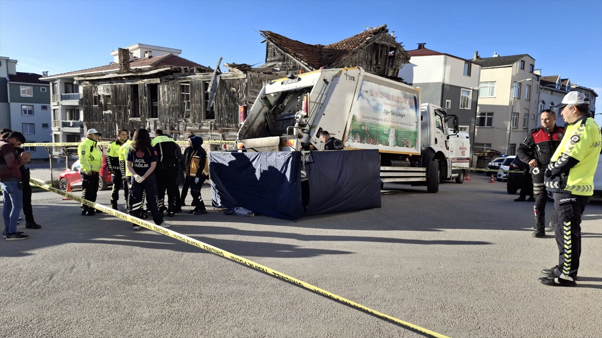 SİNOP (AA) – Sinop'ta çöp kamyonunun çarptığı 67 yaşındaki kadın