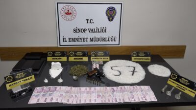 SİNOP (AA) – Sinop'ta düzenlenen uyuşturucu operasyonunda yakalanan 7 kişi