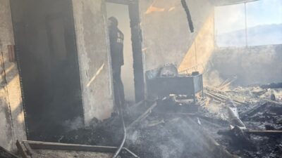 SİVAS (AA) – Sivas'ın Koyulhisar ilçesinde yayla evinde çıkan yangın,