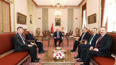 TBMM (AA) – TBMM Başkanı Numan Kurtulmuş, AK Parti Aksaray
