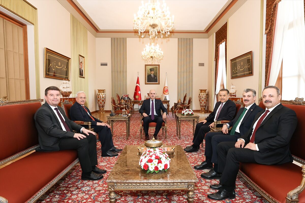 TBMM (AA) – TBMM Başkanı Numan Kurtulmuş, AK Parti Aksaray