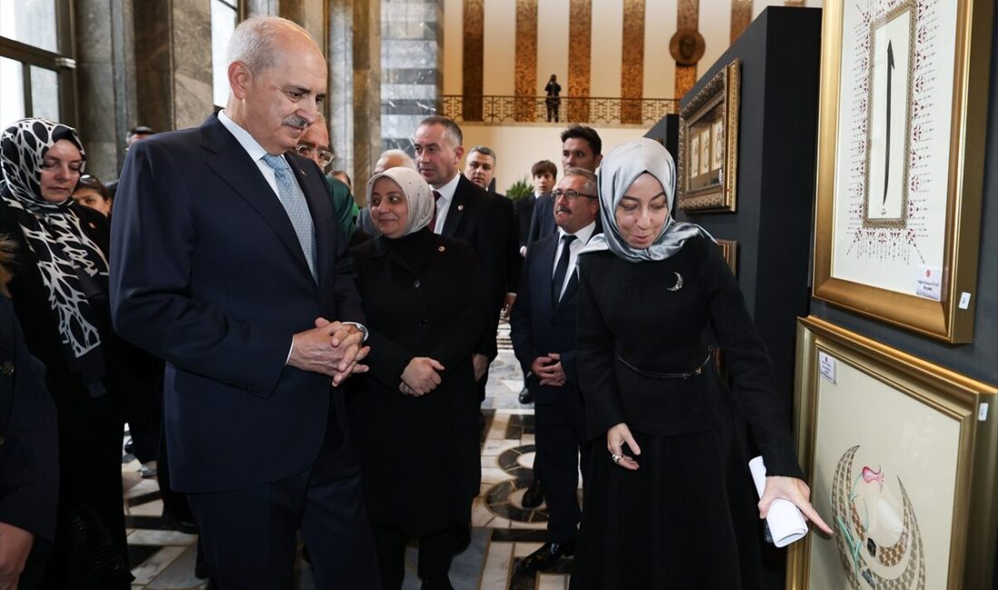 TBMM (AA) – TBMM Başkanı Numan Kurtulmuş, Gazze'deki kadın ve