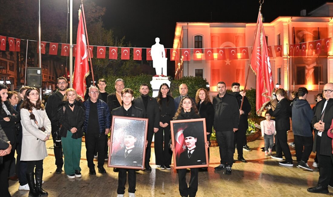 TEKİRDAĞ (AA) – Tekirdağ'da Ulu Önder Mustafa Kemal Atatürk'ün ebediyete