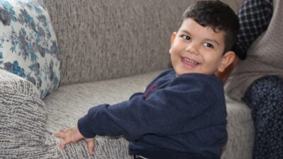 TEKİRDAĞ (AA) – Tekirdağ'da SMA hastası 3,5 yaşındaki Hulusi Sert