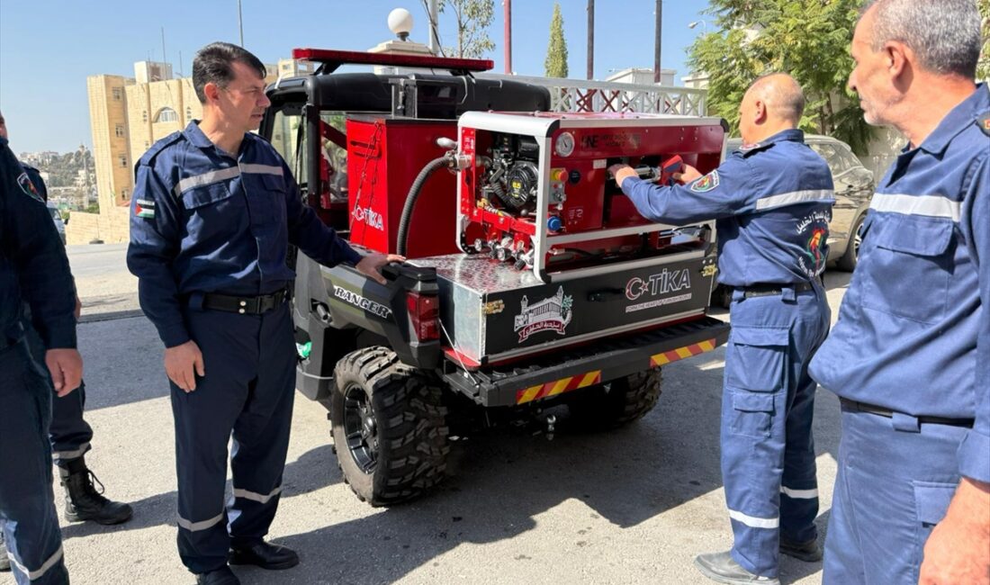 ANKARA (AA) – Türk İşbirliği ve Koordinasyon Ajansı (TİKA), Filistin'in