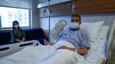 - Organ nakline yetiştirilmek için tren hattında karşı yönden gelen