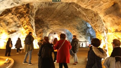 IĞDIR (AA) – Türk Dünyası Korosu, Iğdır'daki yer altı Tuzluca