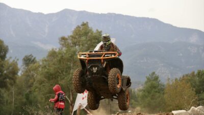 MUĞLA (AA) – Türkiye Enduro ve ATV Şampiyonası'nın 3. ayak