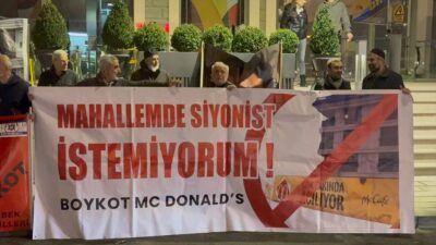 İSTANBUL (AA) – Üsküdar'da mahalle sakinlerinin şube açmayı planlayan McDonald's'ı