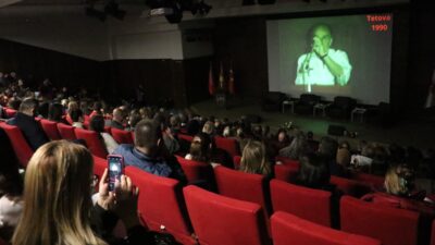 ÜSKÜP (AA) – Kuzey Makedonya'nın başkenti Üsküp'te Aliya İzetbegoviç'in doğumunun