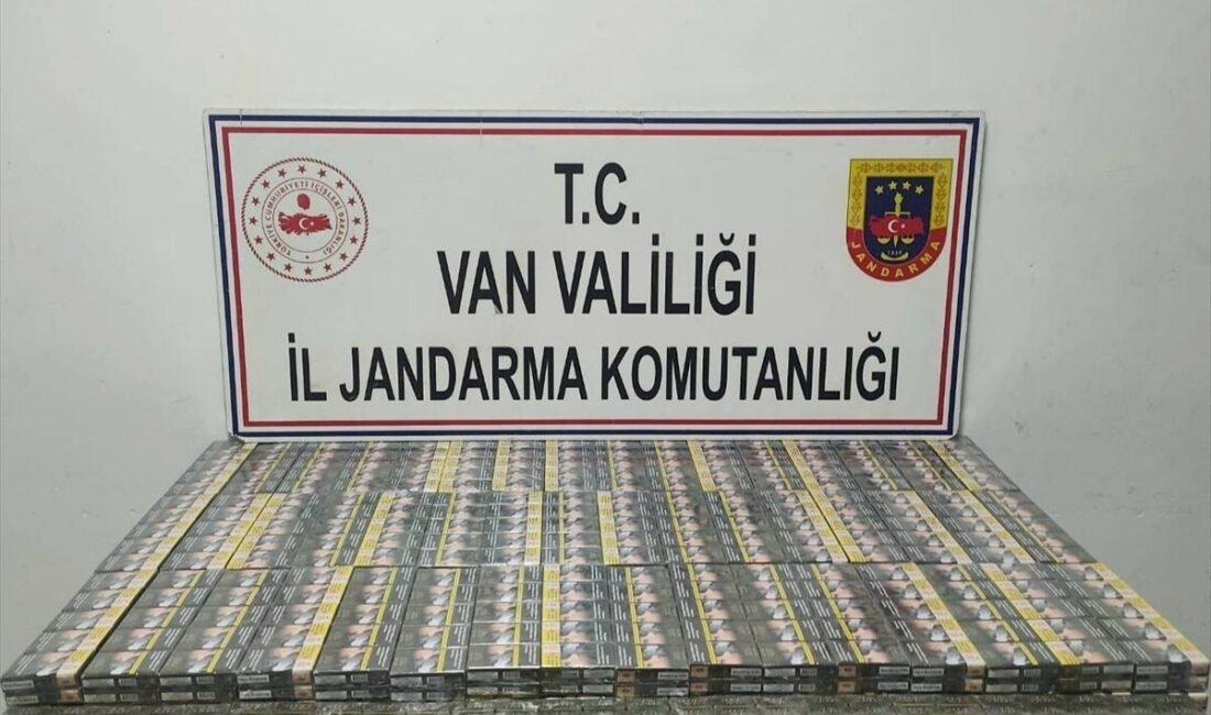 VAN (AA) – Van'ın Başkale ilçesinde 1980 paket gümrük kaçağı