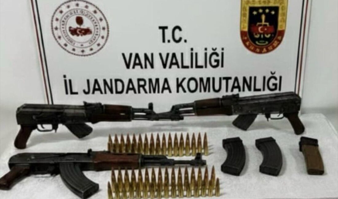 VAN (AA) – Van'ın Çaldıran ilçesinde düzenlenen silah kaçakçılığı operasyonunda