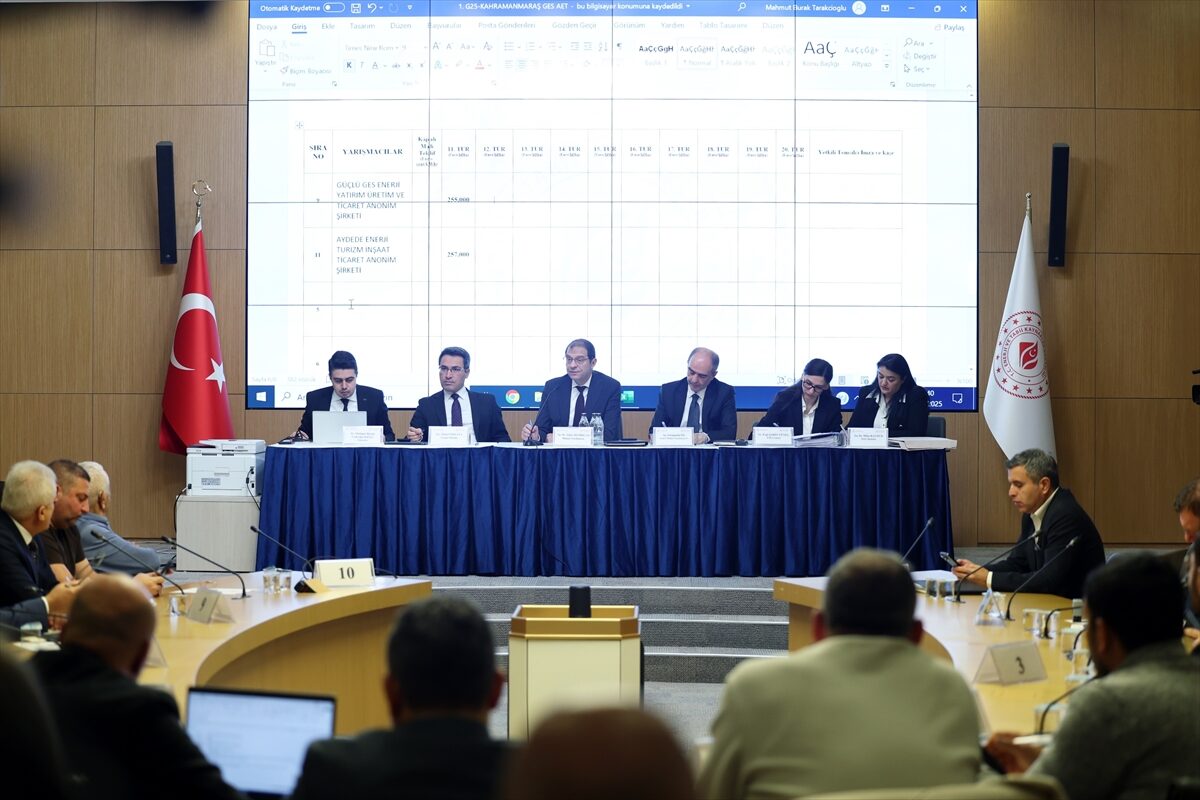 ANKARA (AA) – Enerji ve Tabii Kaynaklar Bakanlığının, 8 bölge