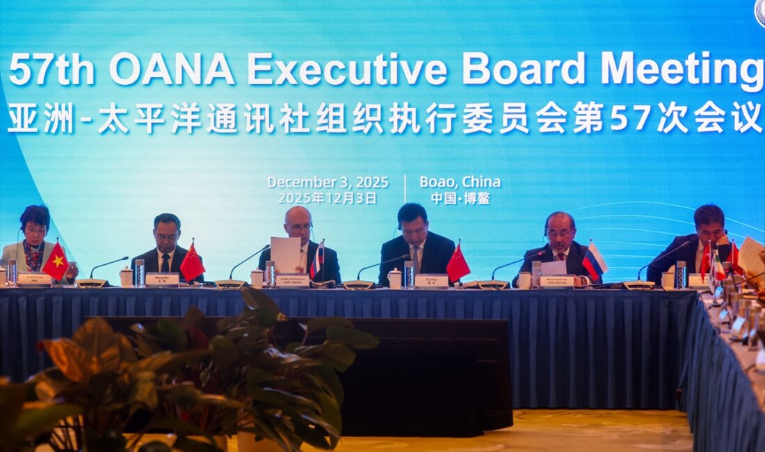 BOAO (AA) – Asya-Pasifik Haber Ajansları Birliğinin (OANA) 57. Yönetim