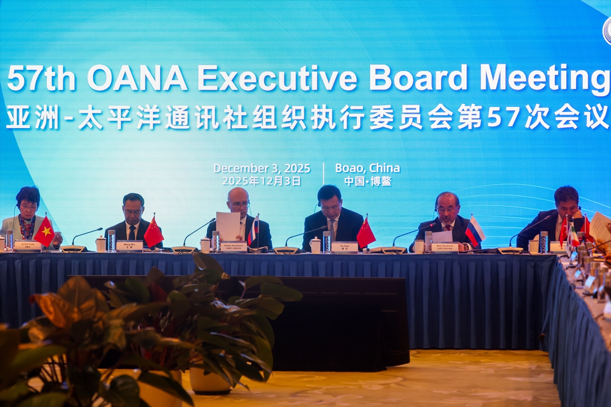 BOAO (AA) – Asya-Pasifik Haber Ajansları Birliğinin (OANA) 57. Yönetim