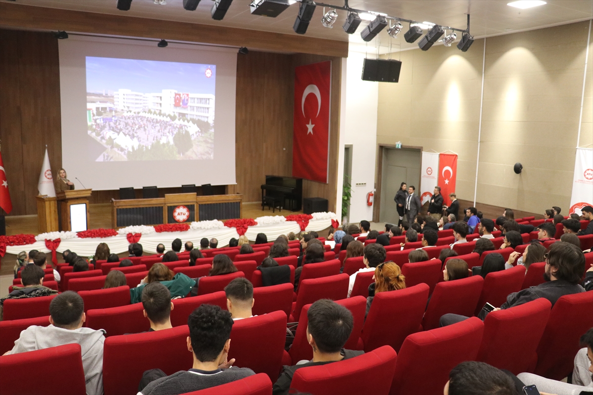 ADANA (AA) – Adana Alparslan Türkeş Bilim ve Teknoloji Üniversitesi'nde