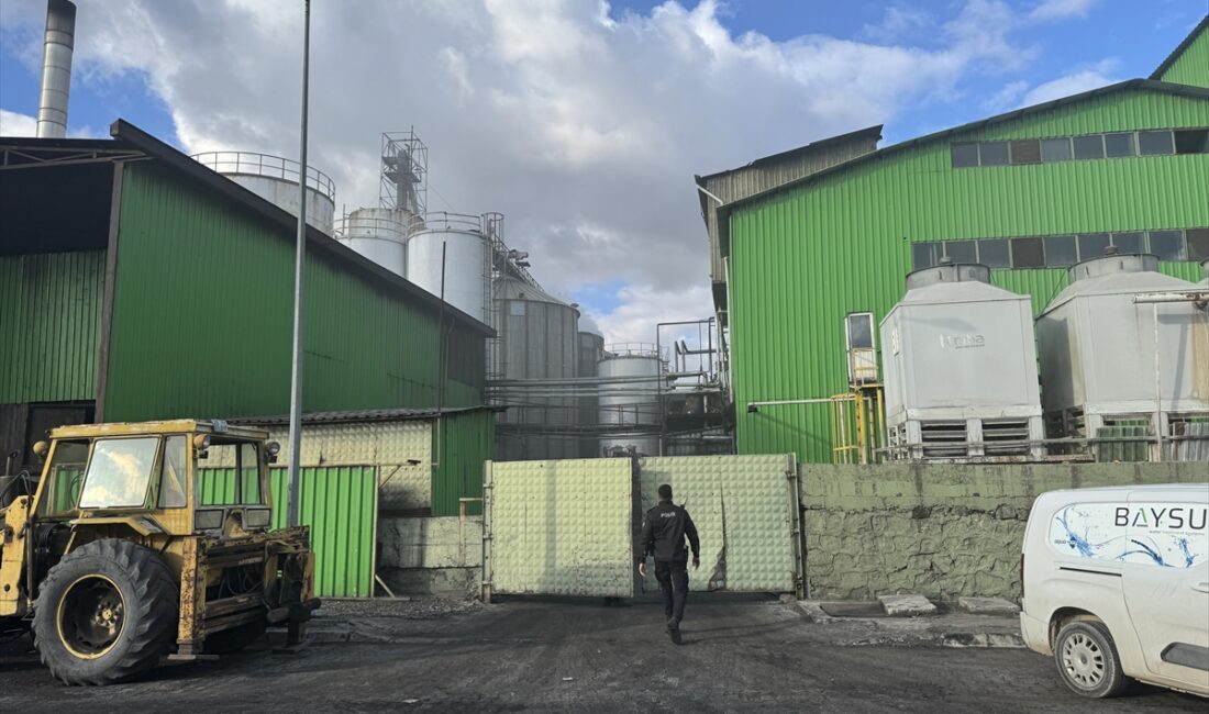 AFYONKARAHİSAR (AA) – Afyonkarahisar'da bir yağ fabrikasının silosunda çıkan yangına