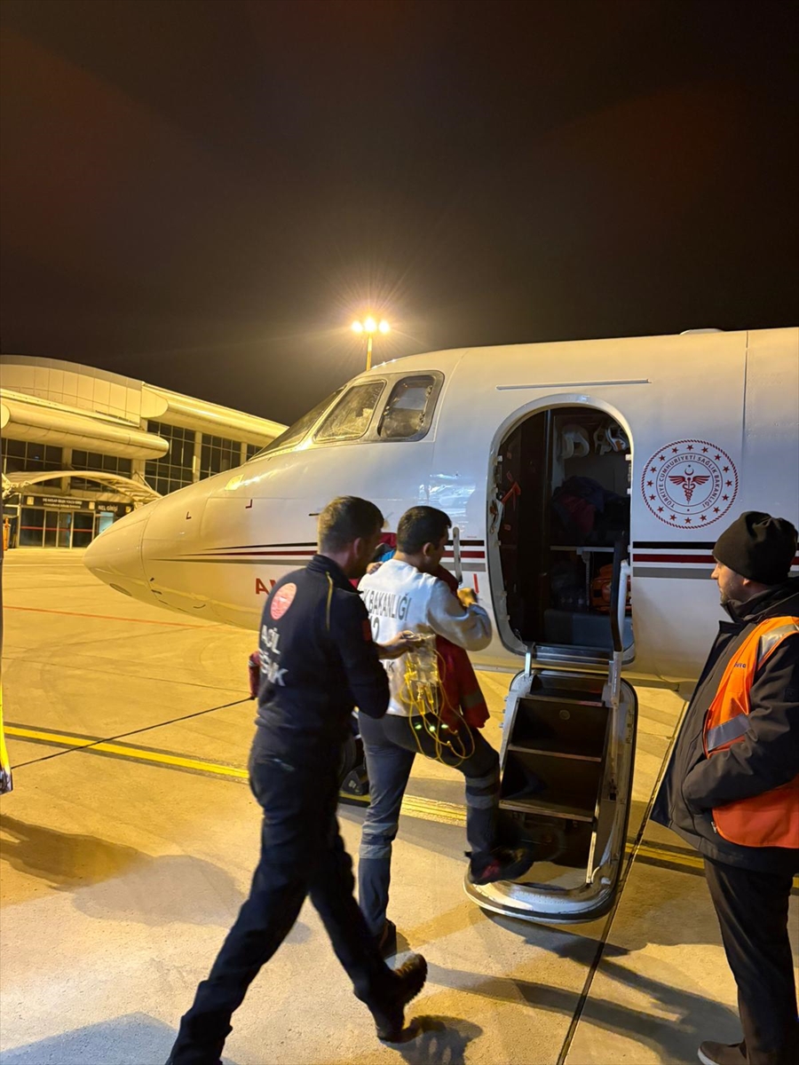 AĞRI (AA) – Ağrı'da karaciğer yetmezliği bulunan 2 yaşındaki bebek,