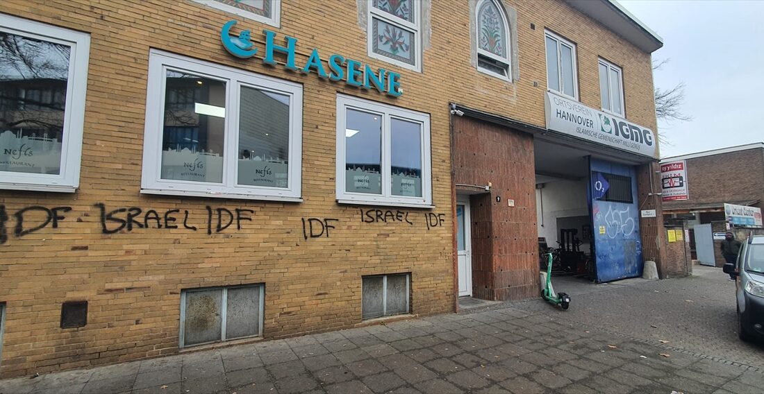 BERLİN (AA) – Almanya'nın Hannover kentinde dün akşam kimliği belirsiz