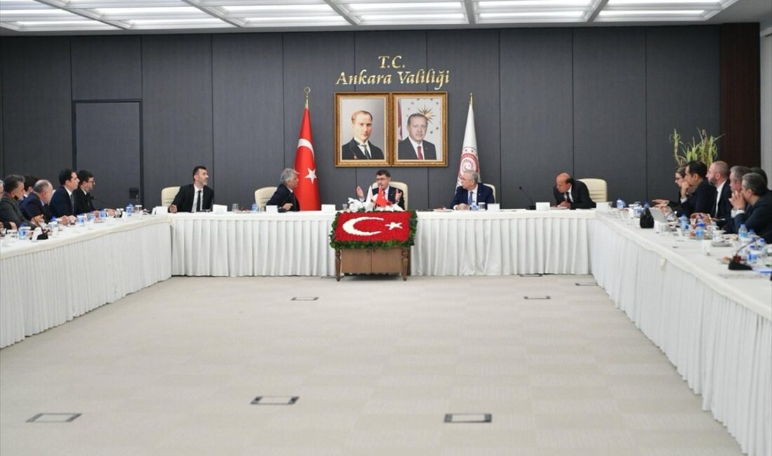 ANKARA (AA) – Ankara Valiliğinde, şehrin turizm vizyonu ve yol