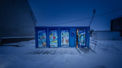 - Rusya'nın Murmansk bölgesine bağlı Teriberka köyü, Barents Denizi kıyısındaki