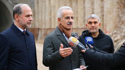 - "720 metre civarında olan tünelin kazı ve desteklemelerini bitirdik.