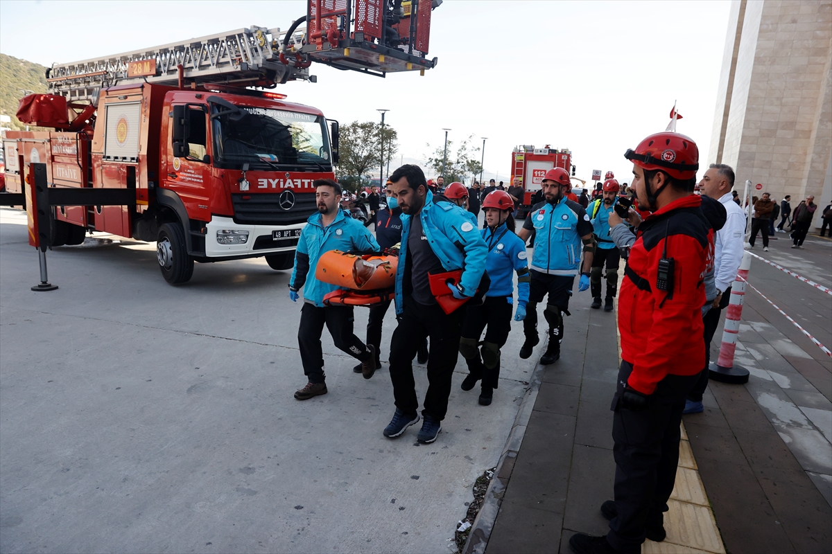 MUĞLA (AA) – Muğla'nın Bodrum ilçesindeki devlet hastanesinde, AFAD koordinasyonunda