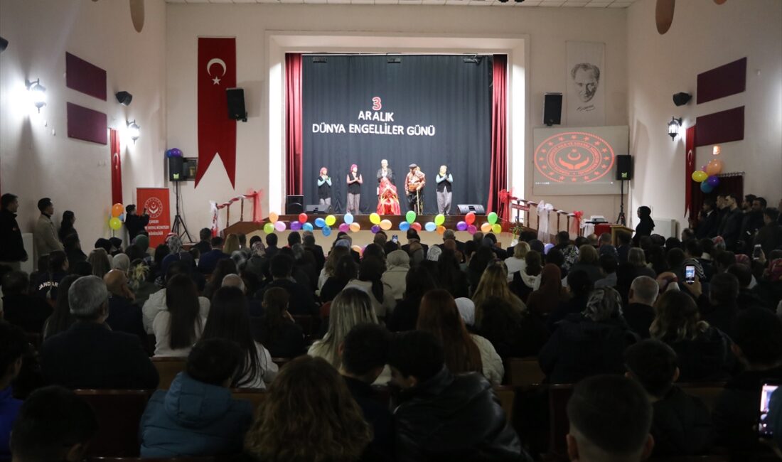 ÇANKIRI (AA) – Çankırı'da 3 Aralık Dünya Engelliler Günü dolayısıyla