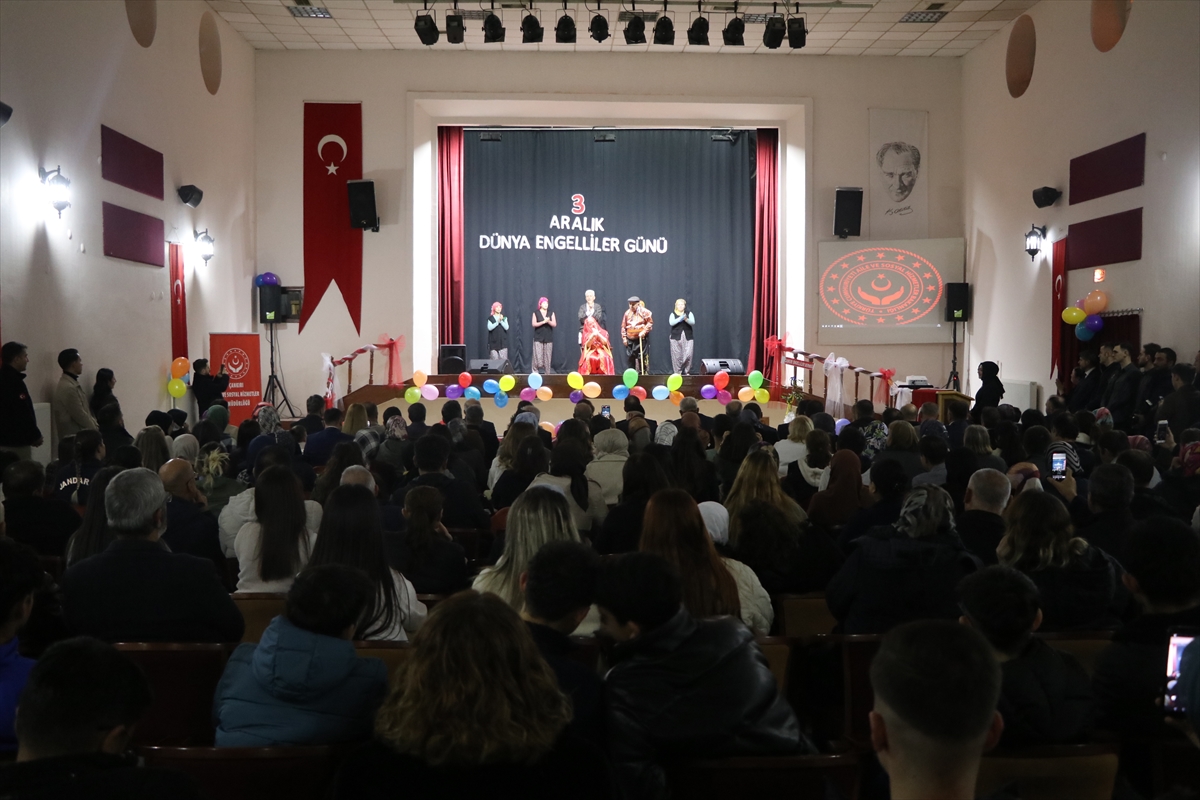 ÇANKIRI (AA) – Çankırı'da 3 Aralık Dünya Engelliler Günü dolayısıyla