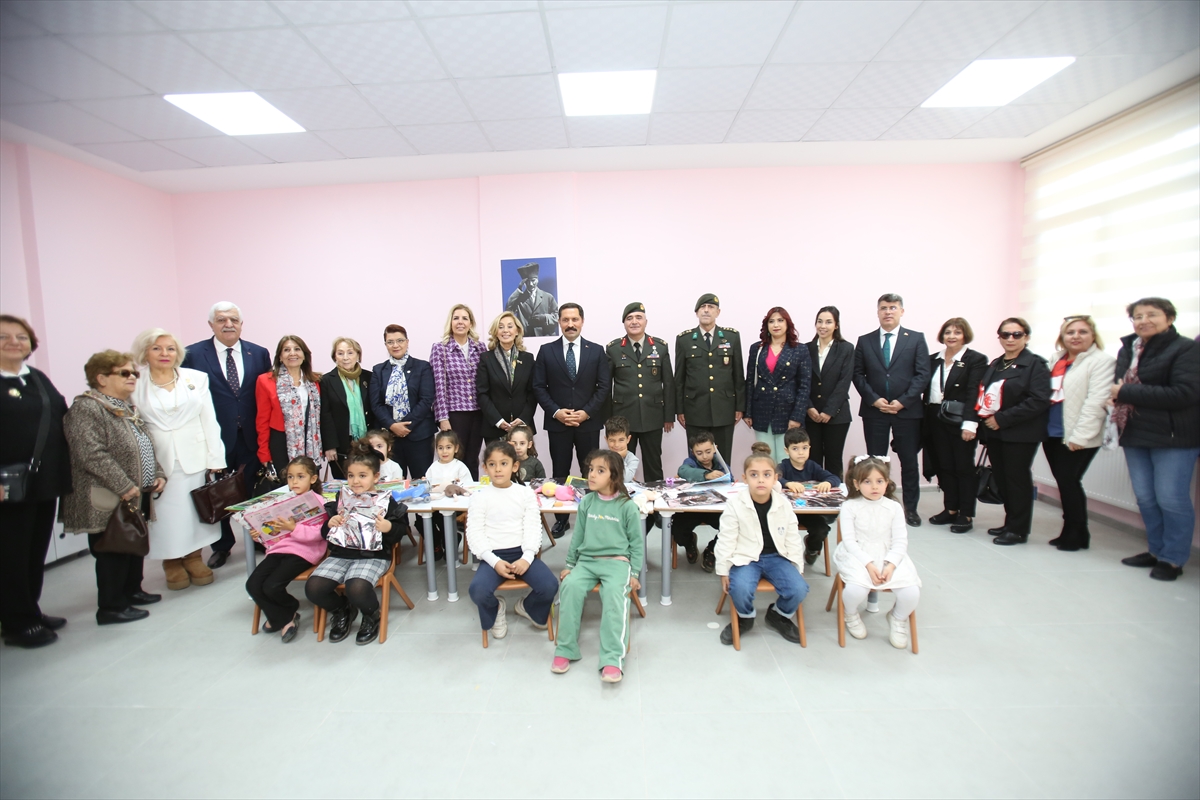 HATAY (AA) – Hatay'ın merkez Antakya ilçesinde yaptırılan anaokulu düzenlenen