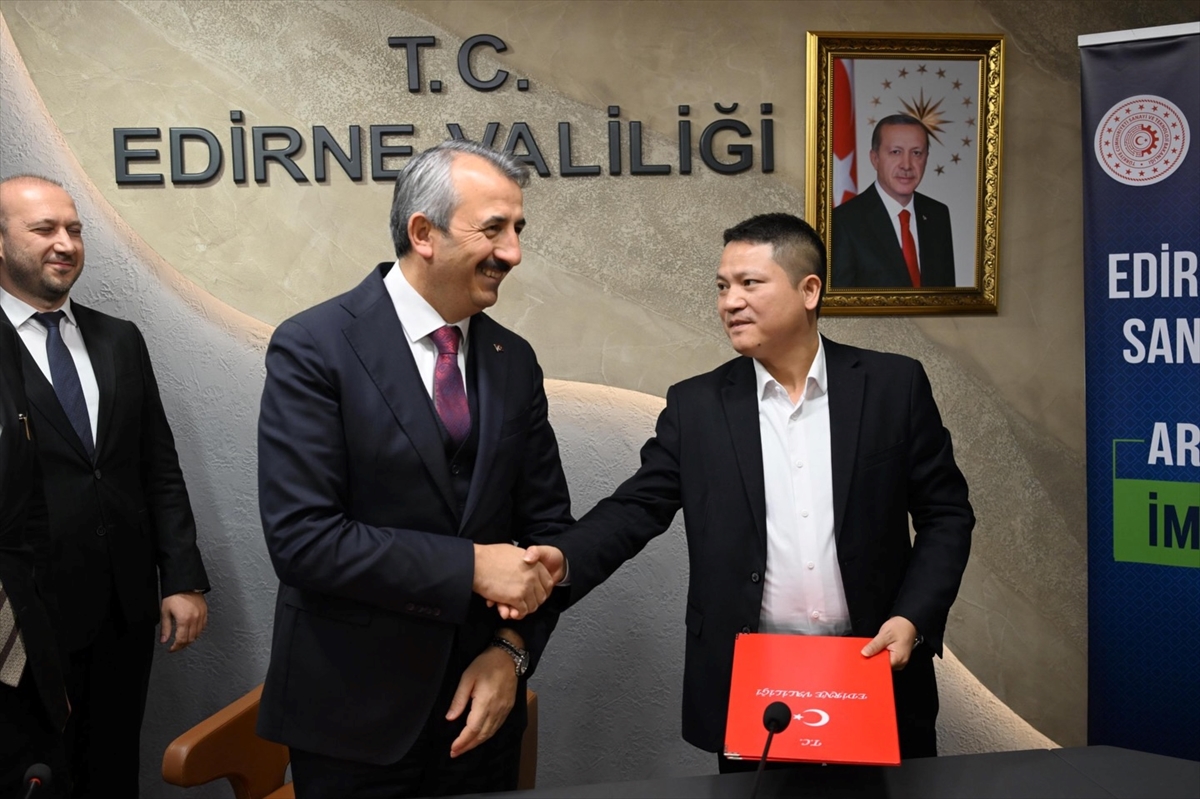 EDİRNE (AA) – Edirne’de yeşil ve yenilikçi hedefle oluşturulan Organize